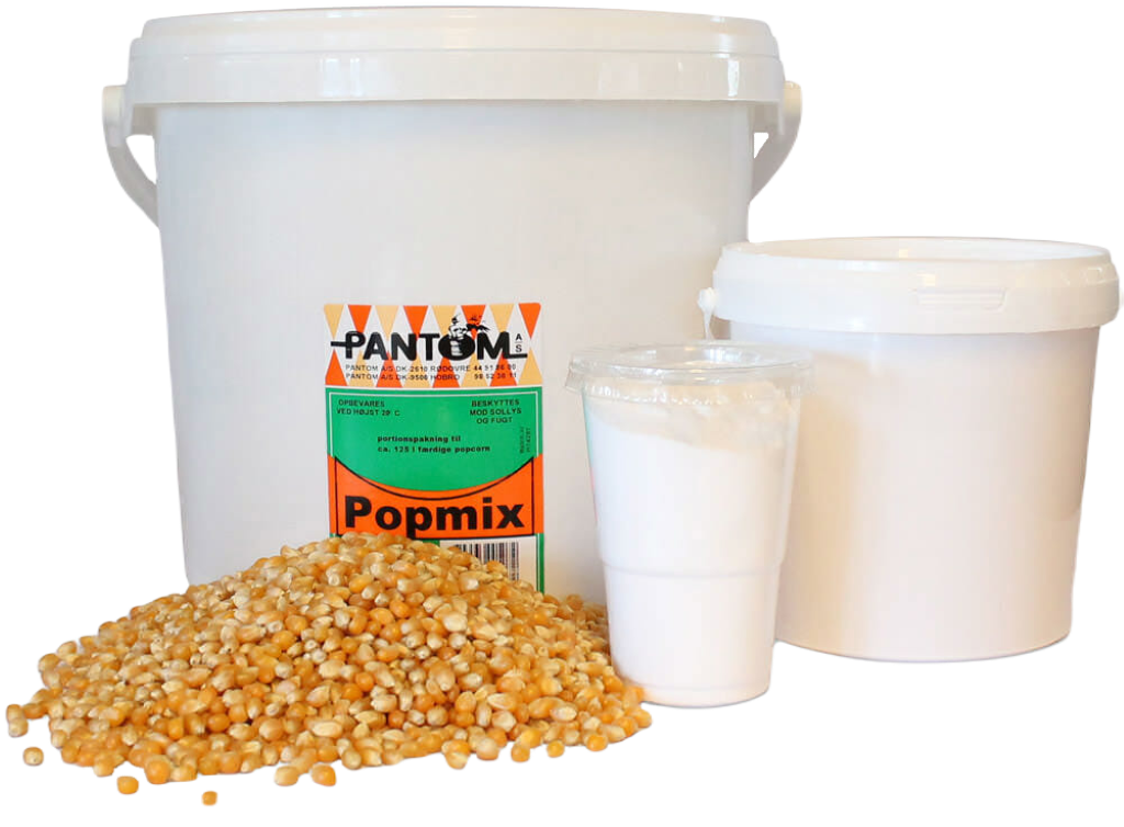 Popcornmaskine inkl. mix