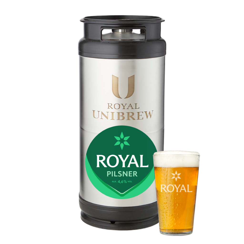 Royal pilsner – 20 L fustage