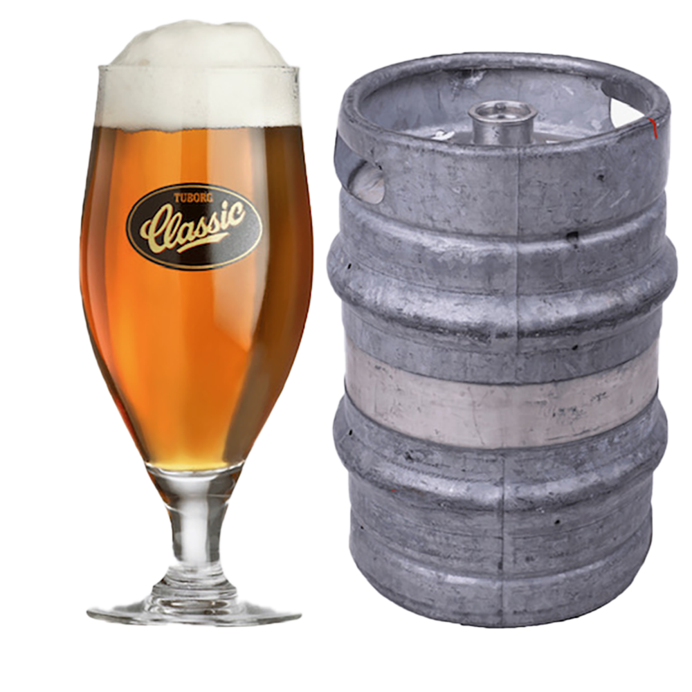 Tuborg Classic - 25 L fustage